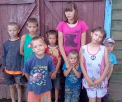 Поможем многодетной семье из Омской Области (8 детей) купить корову!