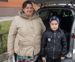 Татьяна Лебедева и Богдан 8 лет из Владимирской Области на лечение
