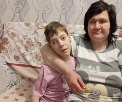 Я одна живу с ребенком-инвалидом. Колесникова Н.И., одинокая мама, Ростовская Область.