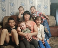 Без вашей помощи мы уже не осилим! Эленшлегер Д.М., 5 детей, Новосибирская Область.