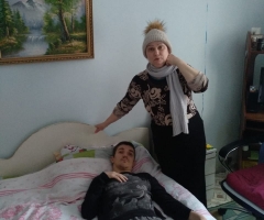 Мой сын - лежачий инвалид. Аношкина Е.В., Московская Область.