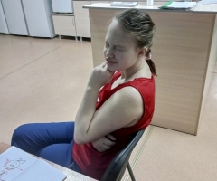 Даше надо пройти ЭЭГ-мониторинг. СоловьеваС.А., Омская область, одинокая мама, 2 детей, дочь инвалид.