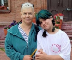 Наталья и ее дочь Лера из Хакасии