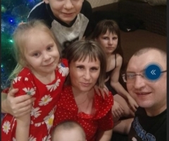 Наша семья просит у вас помощи. Подгайн В.В., 6 детей.