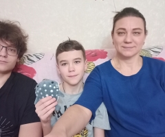 Помочь мне не кому, я одна. Андреичева Е.Ю., 3 детей.