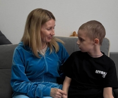 За ребенком нужен постоянный уход. Гайдайчук С.М., ребеночек с инвалидностью.