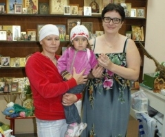Наталья Нутаутас с дочерью