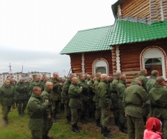 Храм во имя св. великомученика Георгия Победоносца в/ч 31612, Свердловская область