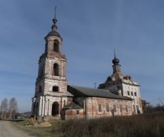 Храм в честь Спаса Нерукотворного, Костромская область