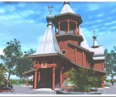 Храм в честь иконы Божией Матери Казанская, Архангельская область