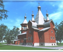 Храм в честь иконы Божией Матери Казанская, Архангельская область
